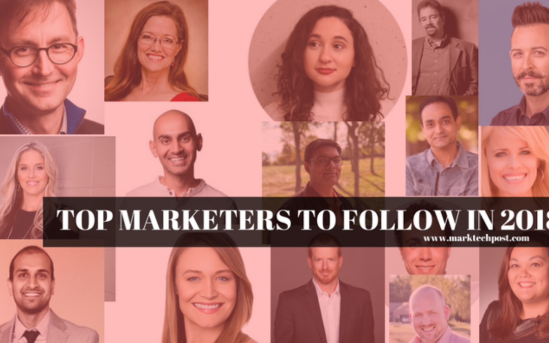 Top Marketers To Follow (Older But Great Group)